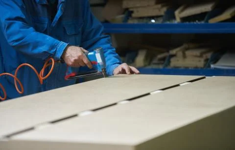 Worker in factory Stock Photos