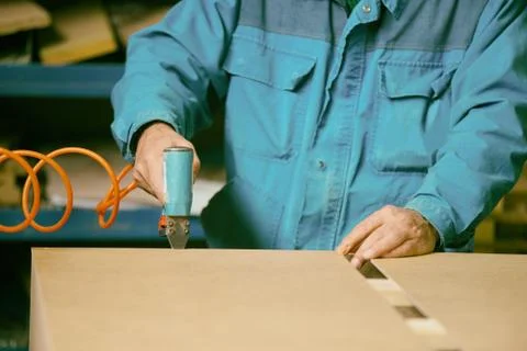 Worker in factory Stock Photos