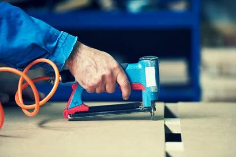Worker in factory Stock Photos