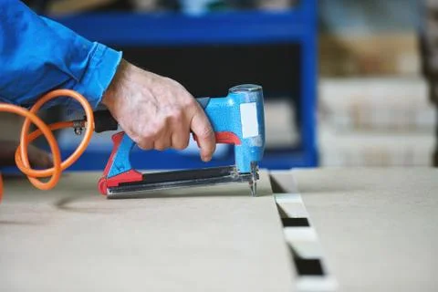 Worker in factory Stock Photos