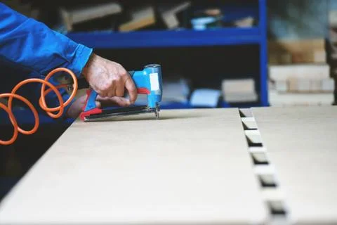 Worker in factory Stock Photos