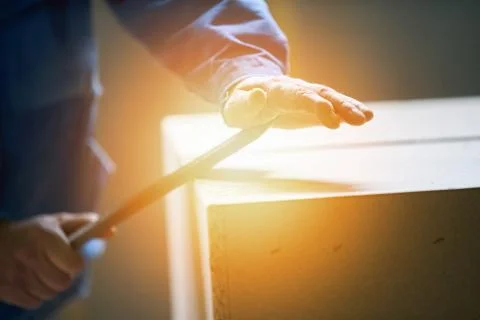 Worker in factory Stock Photos