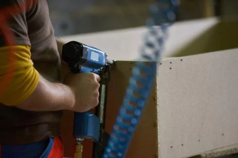 Worker in factory Stock Photos