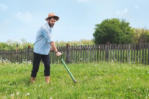 Worker in the field Stock Photos