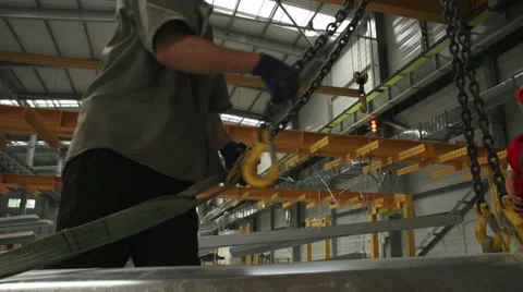 Worker fixes cable Stock Footage 34828915