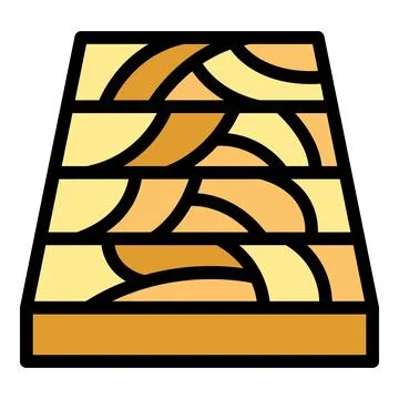 Worker floor icon vector flat Illustrazione stock