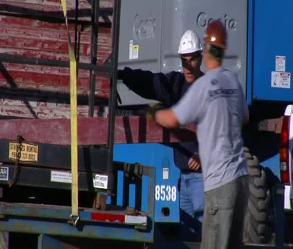 Worker in hardhat Stock Footage 21564764