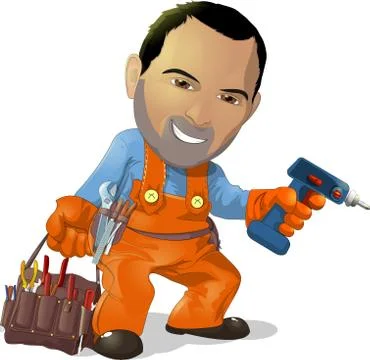 Worker Stock Illustration