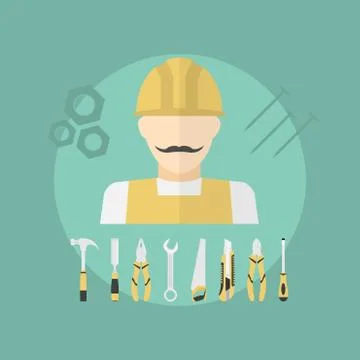 Worker Stock Illustration