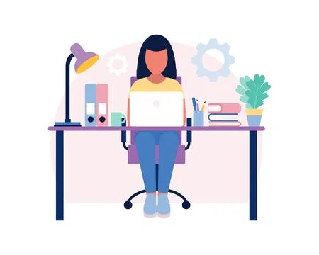 Worker Ilustración de archivo
