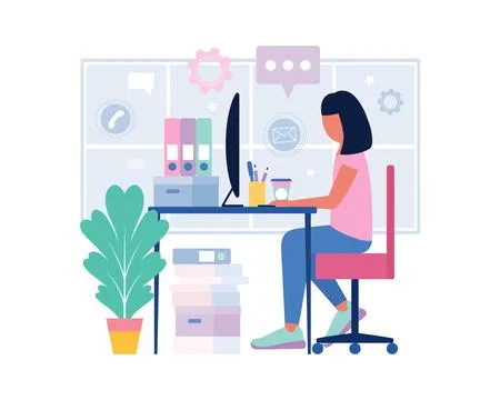 Worker Stock Illustration