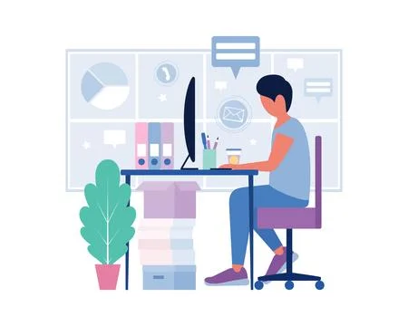 Worker Stock Illustration