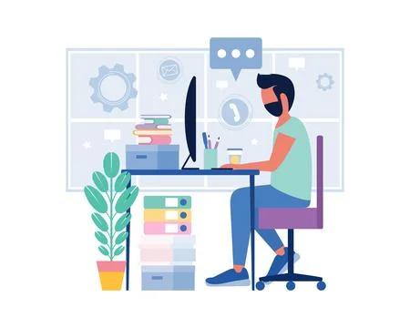 Worker Stock Illustration
