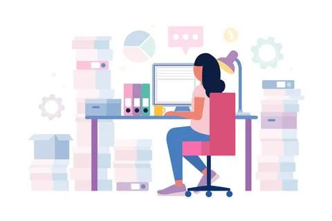 Worker Stock Illustration