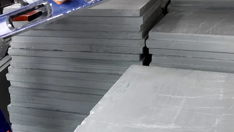 A worker makes an apartment repair, measures with a tape measure Stock Footage 114894895