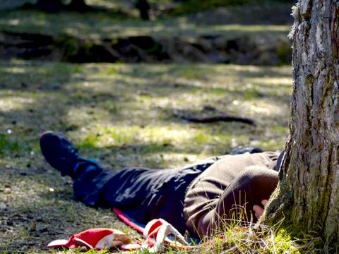 Worker makes a break Stock Photos