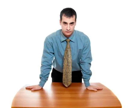 Worker at office Stock Photos