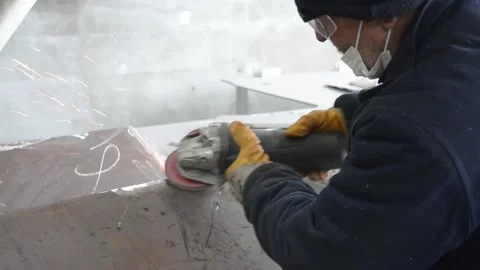 Worker production welding/grinding/other 動画素材 146836522
