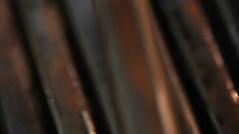 Worker put the ready new pipe with threaded Stock Footage 70208260