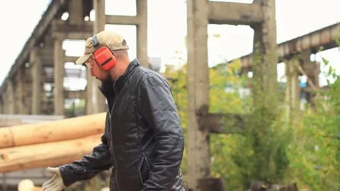 Worker ready to work Stock Footage 79980149