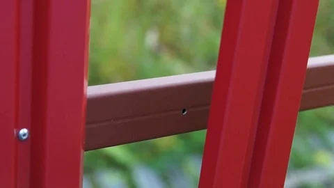 Worker rivets. Riveters and metal. Stock Footage 80331440