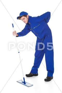Worker suffering from back pain Stock Photos