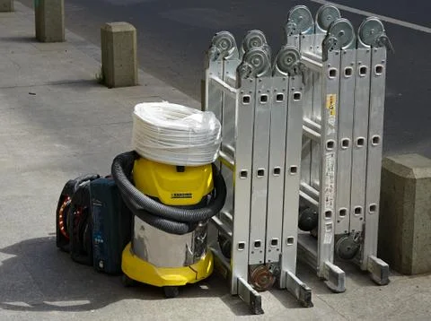 Worker tools 库存照片