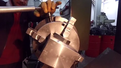 Worker turning a screw bothering Stock Footage 81663879