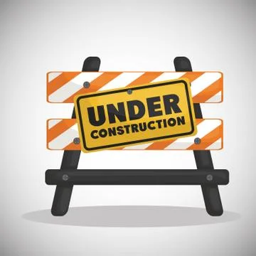 Worker under construction place vector illustration Stock Illustration