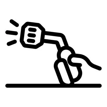 Worker using welding torch for metalworking and manufacturing 스톡 일러스트