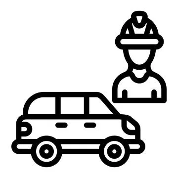 Worker Vector Icon Design Illustration Stock Illustration