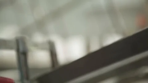 Worker welding metal with welding machine Stock Footage 128928958