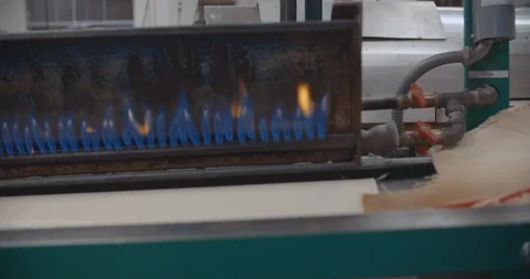 Worker Working With Candy Rope In Slow Motion 스톡 동영상 105348897