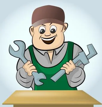 Worker.jpg Stock Illustration