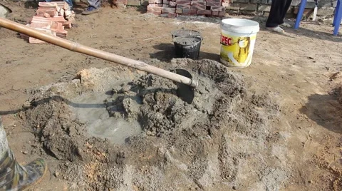 Workers are building ditches Stock Footage 58626954