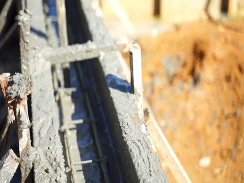 Workers are leveling cement Stock Footage 103917515