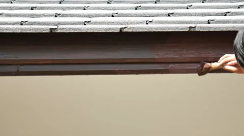 Workers are painting Stock Footage 64966388