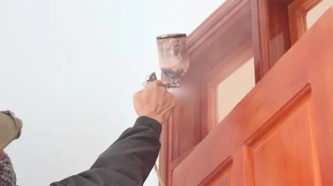 Workers are painting Stock Footage 67321332