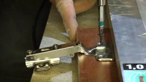 Workers assemble furniture loop Stock Footage 71456068