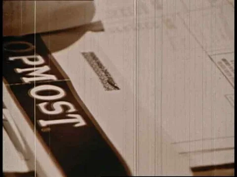 Workers box apples coming down a conveyor in a food processing plant and a Stock Footage 75287793