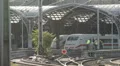 Workers Cologne Central Station Tracks Platform Intercity Express ICE Prepare HD Footage