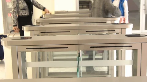 Workers come to work Video stock 116348523