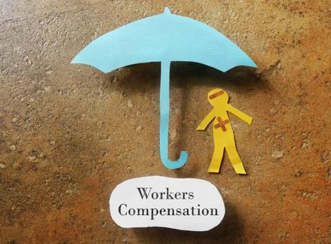 Workers Compensation concept Stock Photos