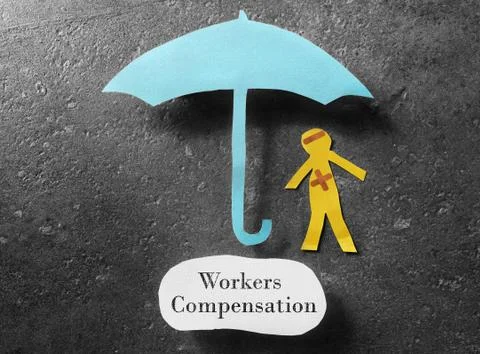 Workers Compensation concept Foto stock