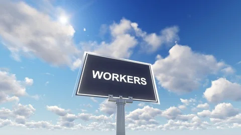 Workers Concept Stock-Footage 95668512
