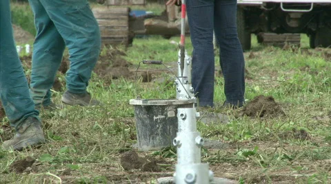 Workers on construction Stock Footage 791013