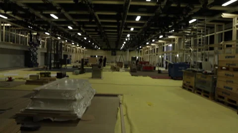 Workers on a construction site Stock Footage 63602455