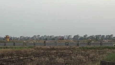 Workers on construction site Stock Footage 292212139