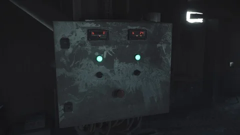 Workers create concrete pillars to current electricity Stock Footage 127684339