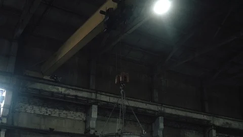 Workers create concrete pillars to current electricity Stock Footage 127684432